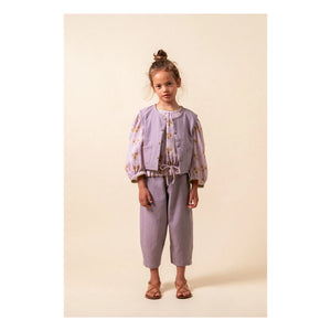 birinit - Cinca Striped Organic Cotton Blouse | Mauve