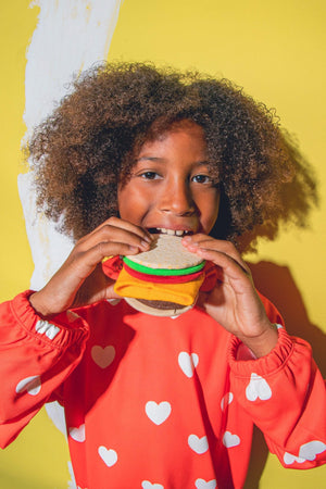 Eat My Socks - Kids Cheeseburger Socks