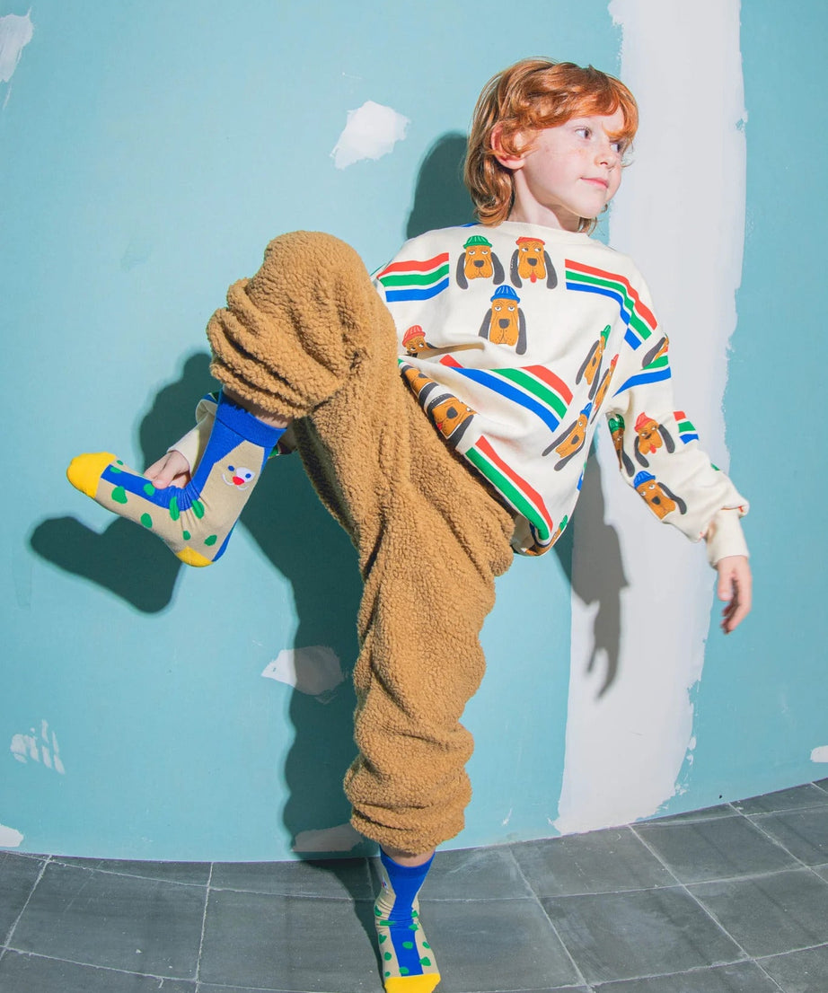 Eat My Socks - Çocuk Mutlu Köpek Çorap - Dinossi