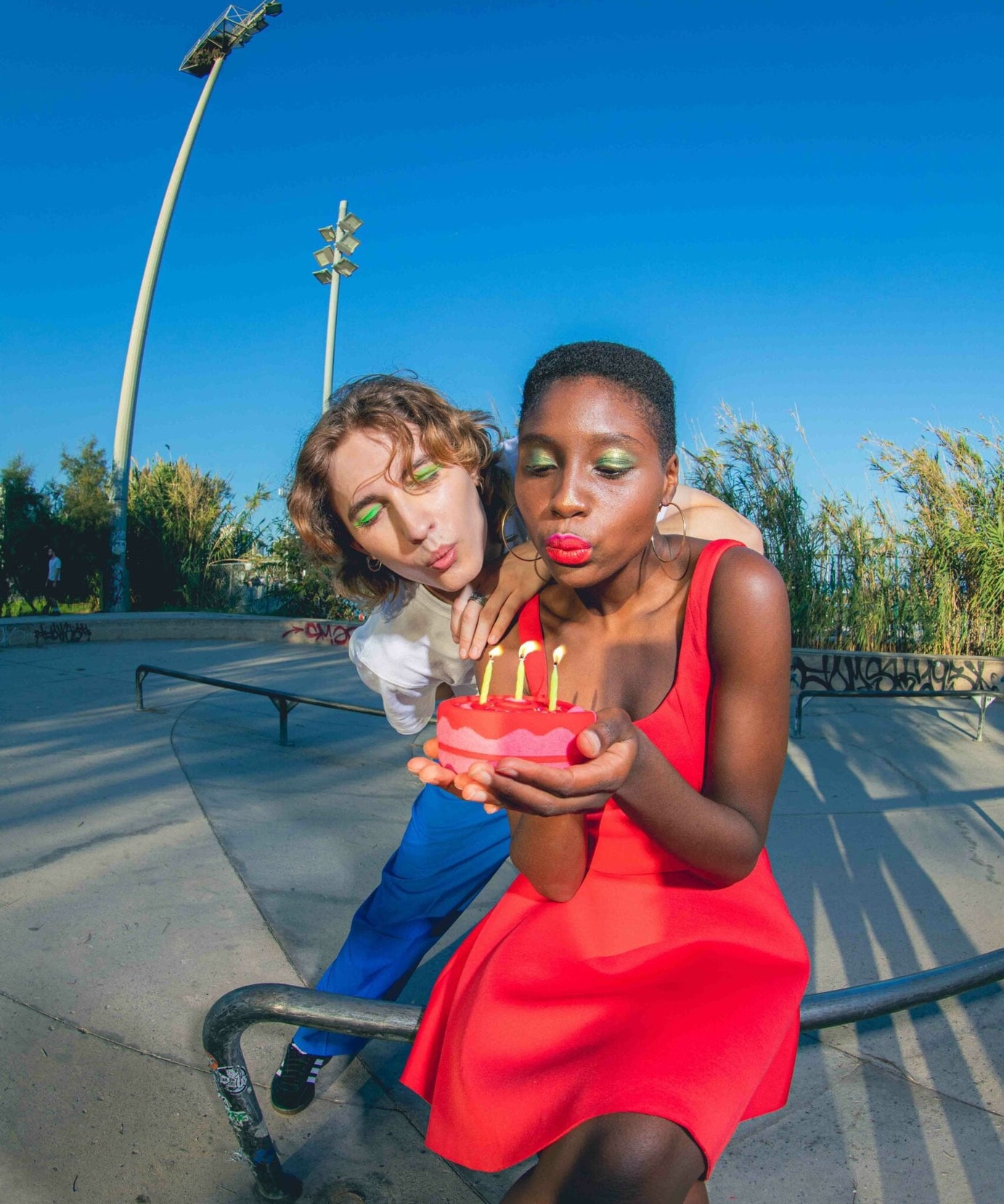 Eat My Socks - Yetişkin İkili Mumlu Doğum Günü Kutlu Olsun Çorap - Dinossi