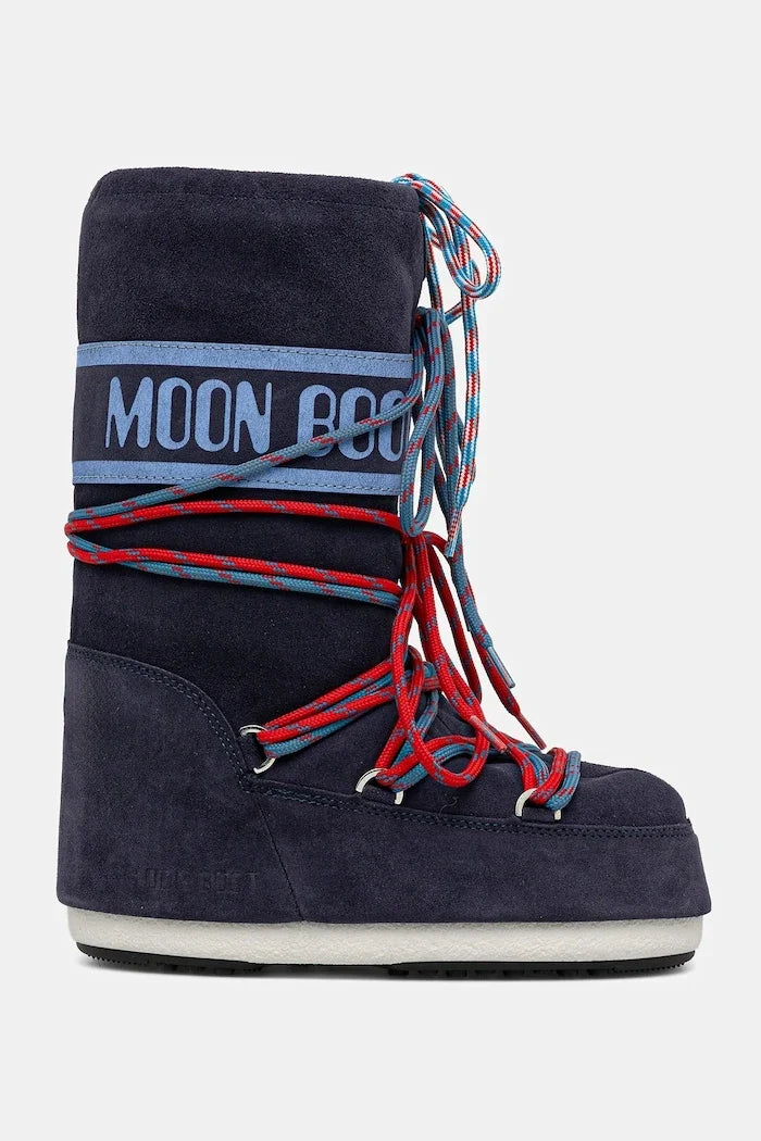 Moon Boot MB ICON SUEDE LACES Çocuk Süet Kışlık Botlar