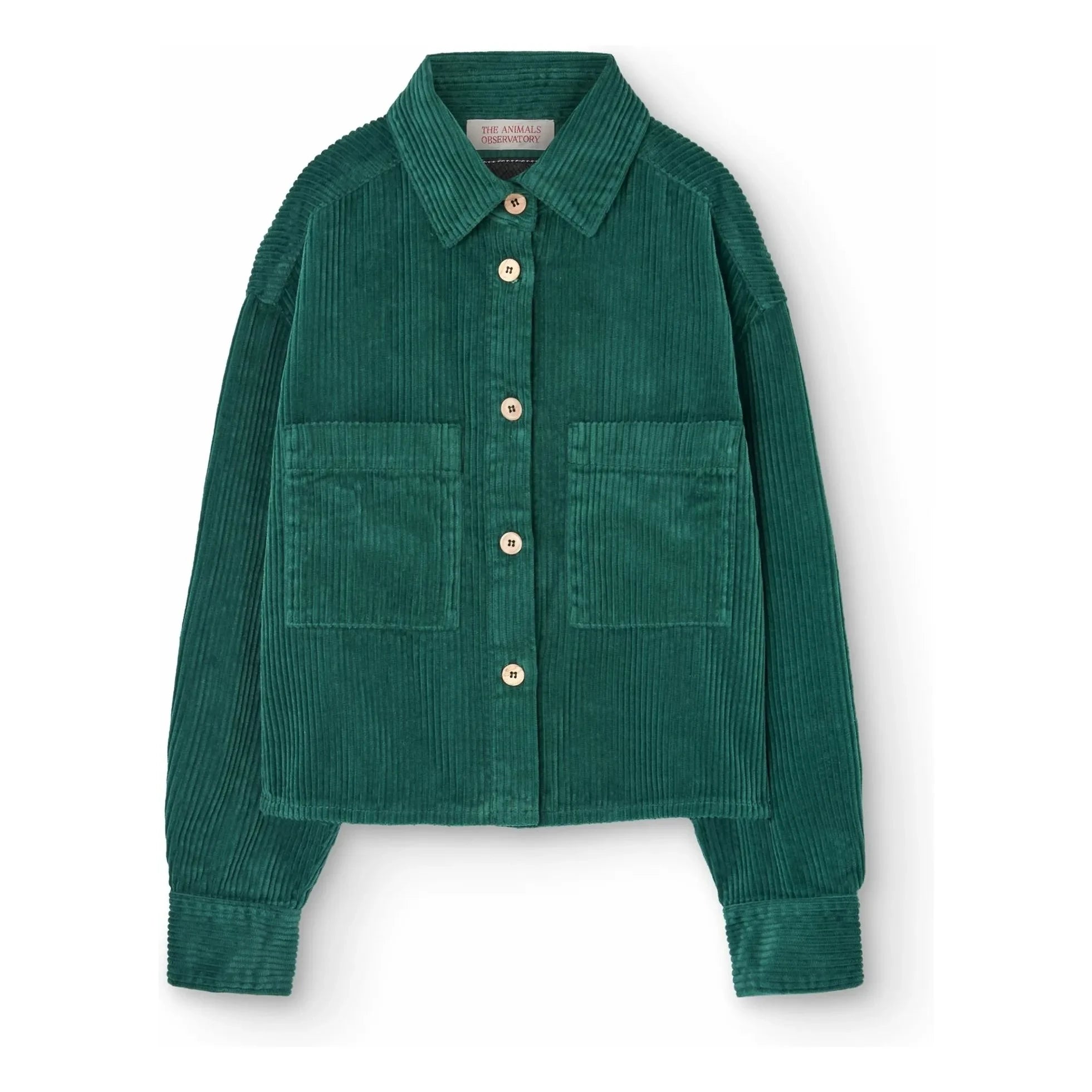 The Animals Observatory - Beabull Overshirt | Chrome Green