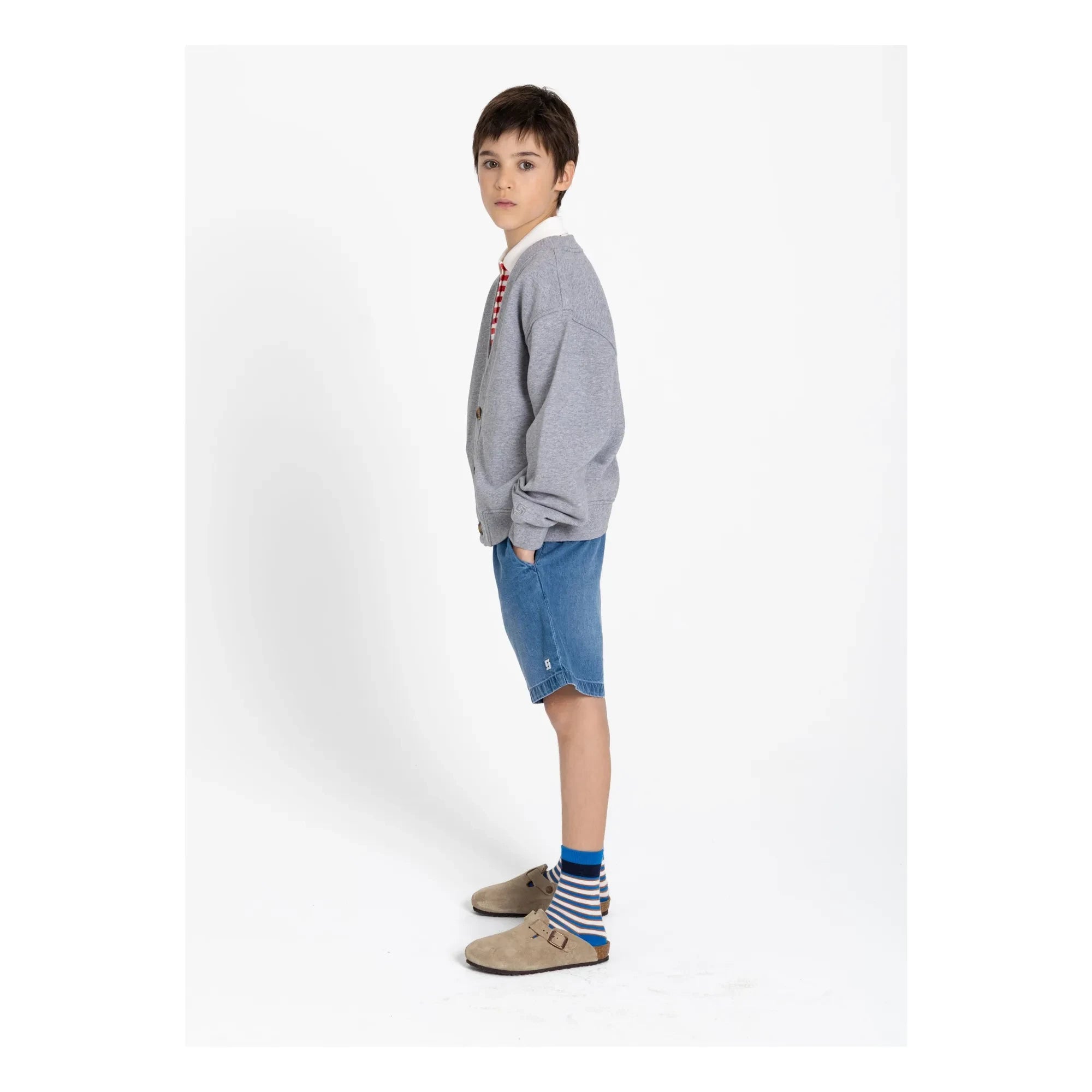 Smallable Kid - Malo Striped Socks | Blue