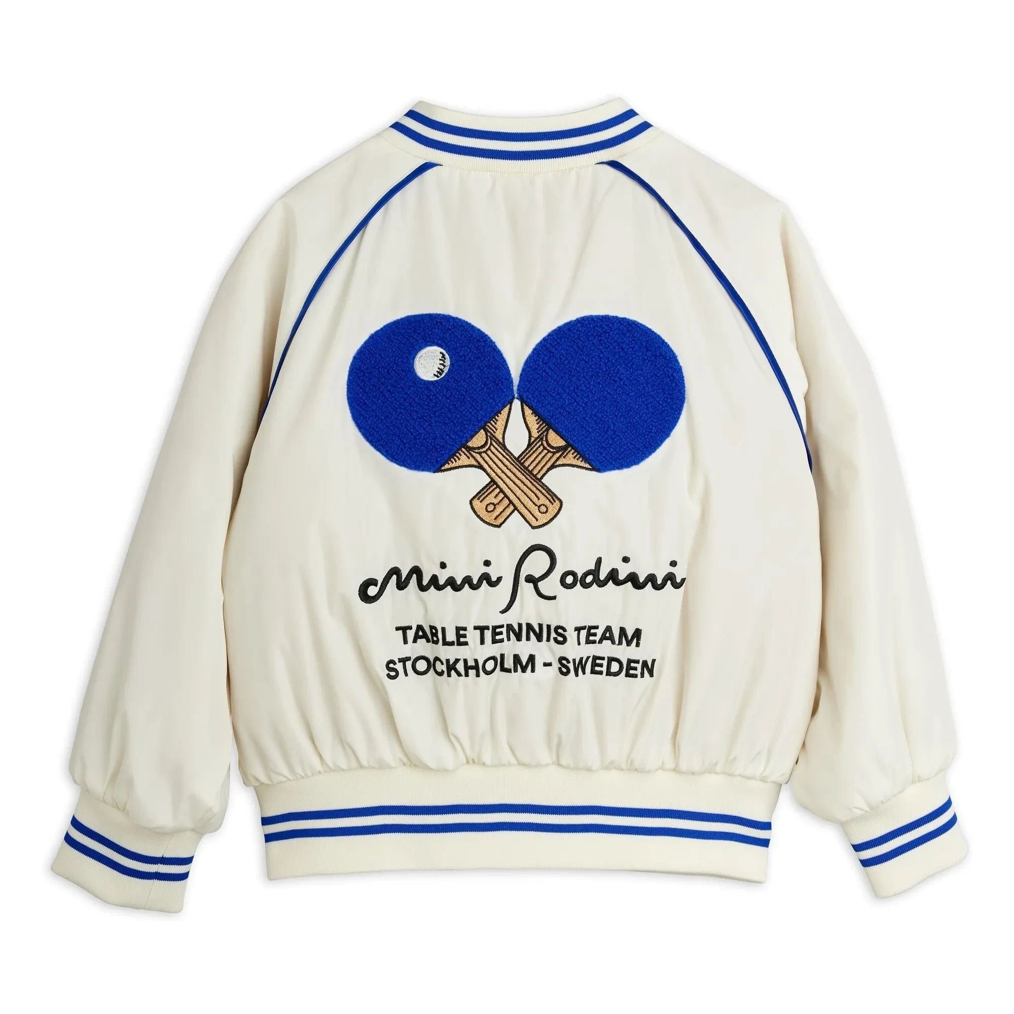 Mini Rodini - Recycled Fiber Ping Pong Jacket | White