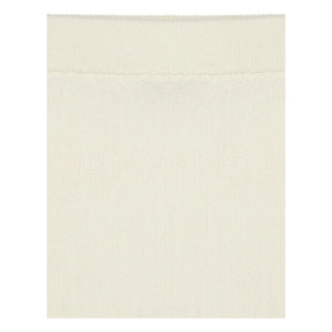 FUB - Organic Cotton Fine Knit Lace Shorts | Ecru