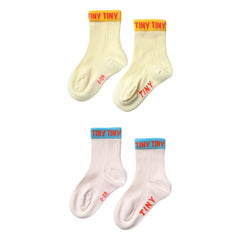 Tinycottons - Set of 2 Small Socks | Yellow