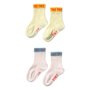 Tinycottons - Set of 2 Small Socks | Yellow