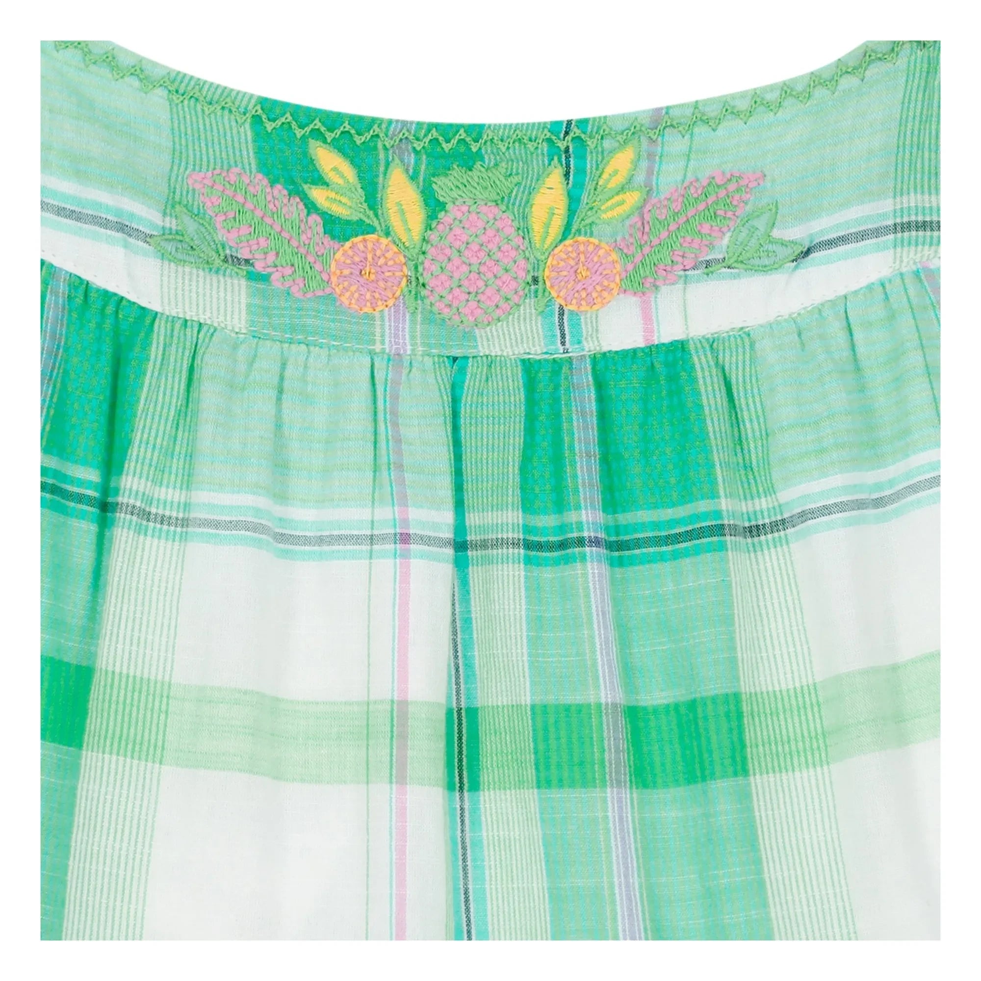Bonton - Nymphea Square Strapless Dress | Green