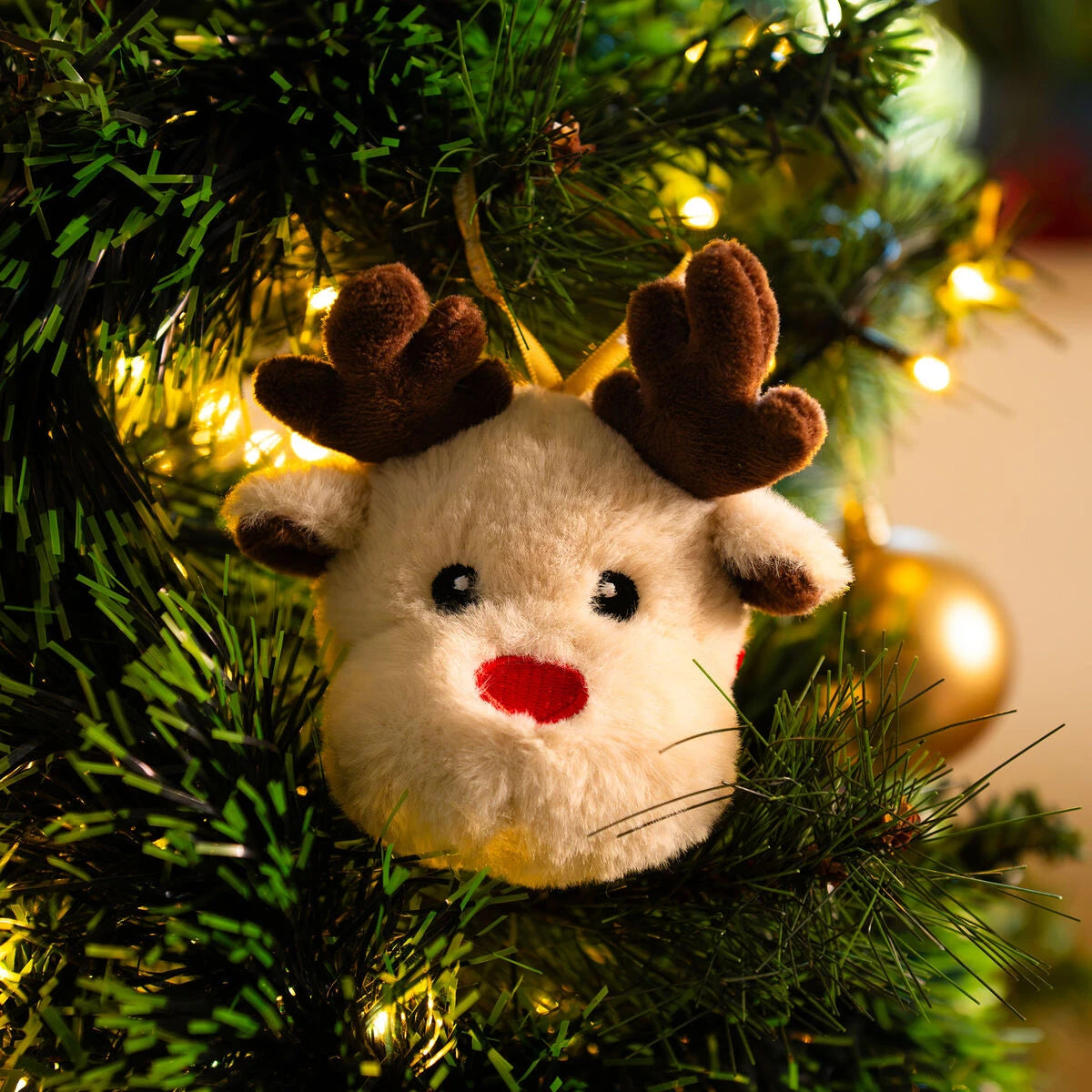 Legami - Reindeer Plush Toy Christmas Tree Decoration - Oh-Oh-Ohrnaments