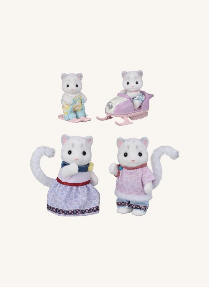 Sylvanian Families - Snow Leopard Family
