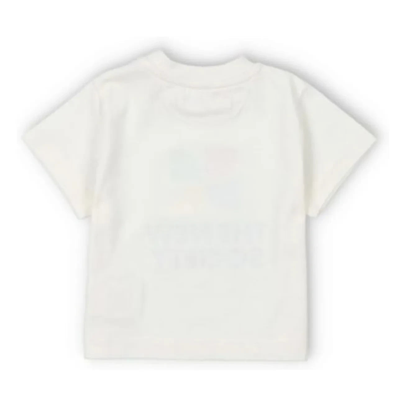the new society - Mykonos Baby Logo T-Shirt | Ivory