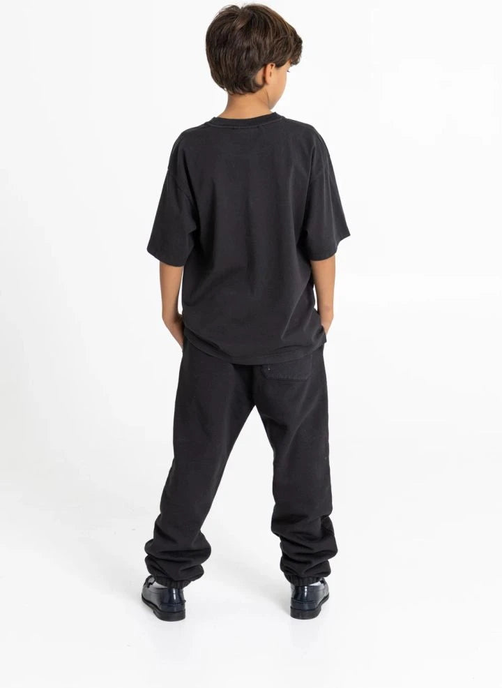 Smallable Kid - Rush Organic Cotton Jogger | Black