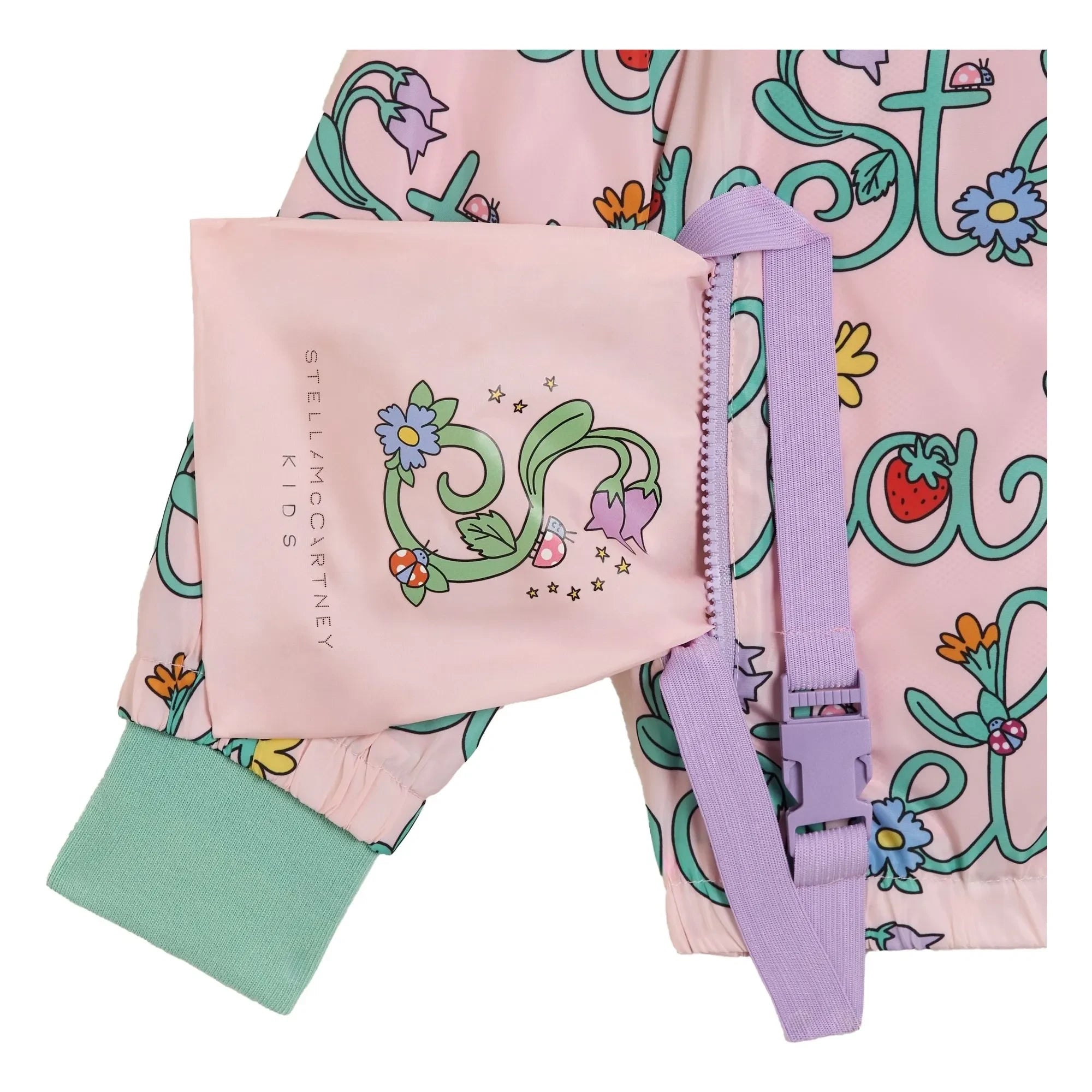 Stella McCartney Kids - Stella Recycled Fiber Jacket | Pink