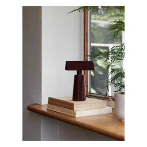 & Tradition - Caret MF1 Portable Lamp | Burgundy