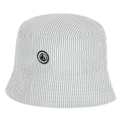 Petit Bateau - Striped Organic Cotton Bob Hat | Green