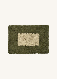 Madam Stoltz - Tufted Bath Mat | Green