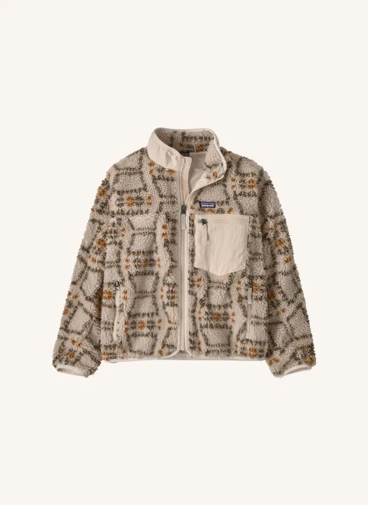 Patagonia - Geri Dönüştürülmüş Elyaflardan Üretilmiş Retro-X Fleece Ceket | Bej