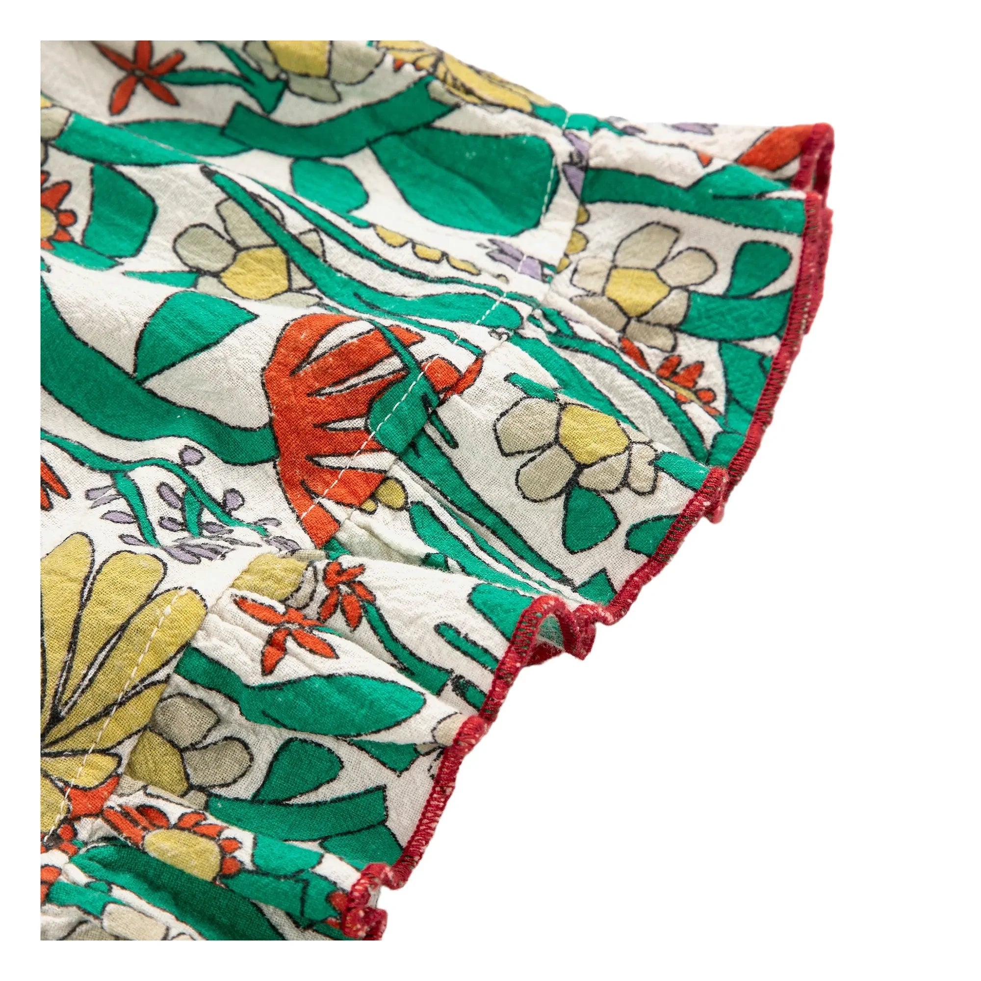 Bobo Choses - Organic Cotton Ruffled Shorts | White