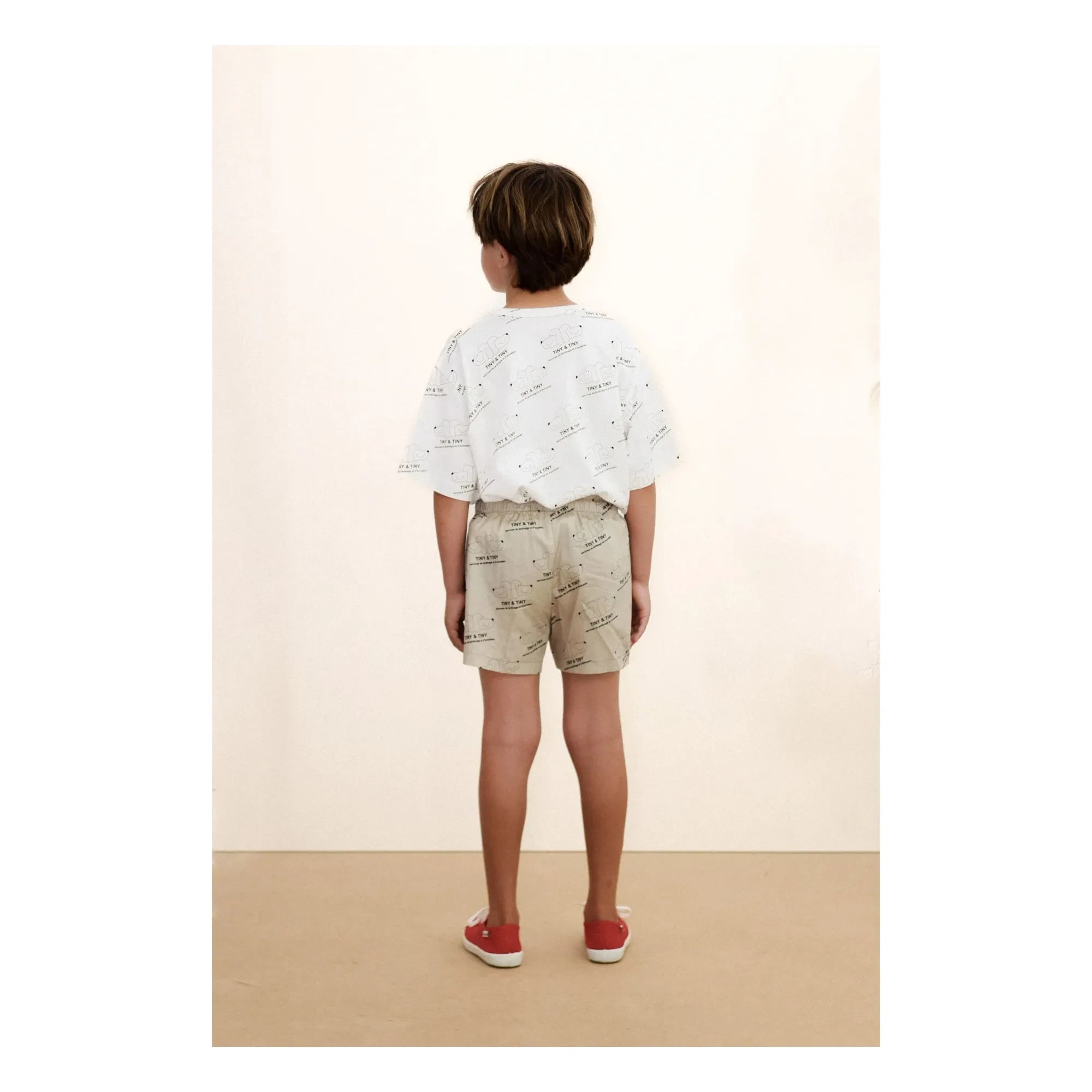 Tinycottons - Tiny & Tiny Twill Shorts | Beige