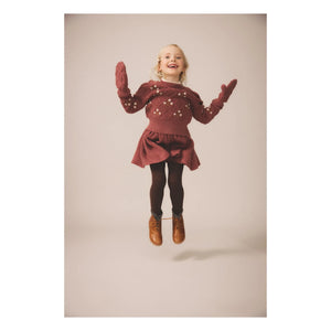 Soor Ploom - Herringbone Socks | Dark Plum