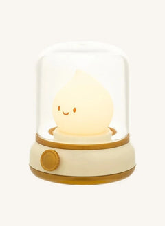 Mary's - Flame Night Lamp | Cream