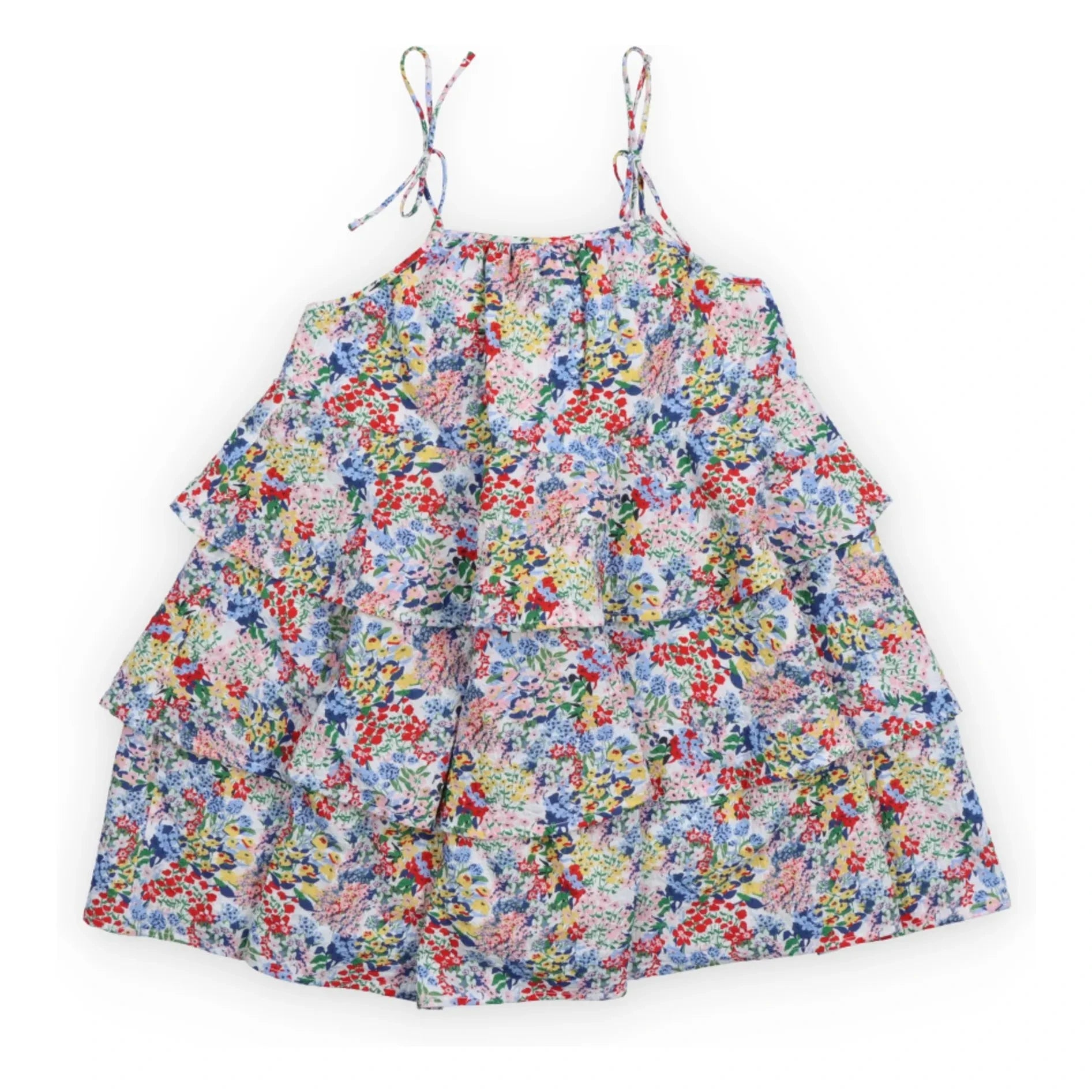 the new society - Verbena Fleurie Dress | Blue