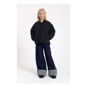 Finger in the nose - Braidy Kapitone Bomber | Siyah