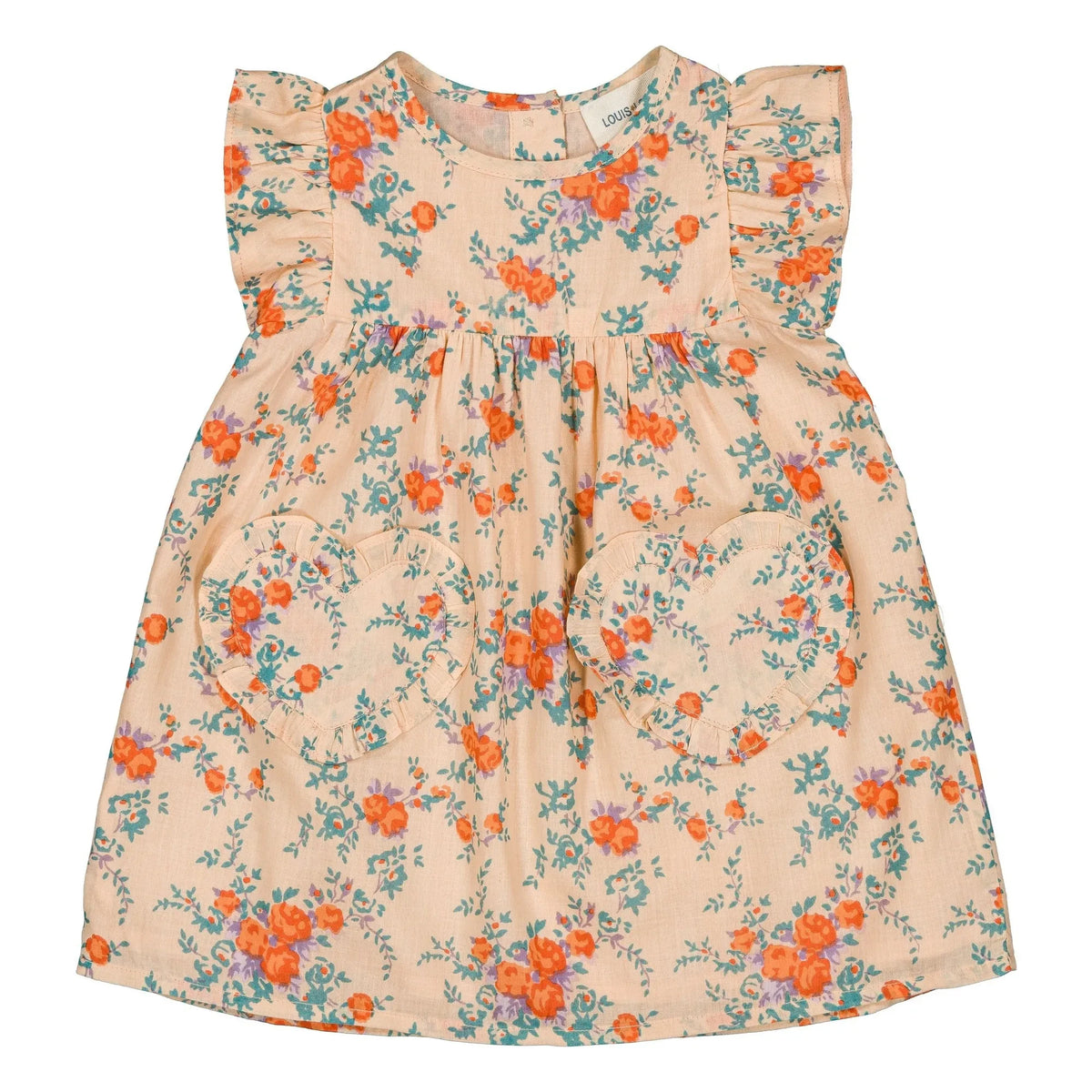 Louis Louise - Ethie Fleurie Dress | Beige Pink