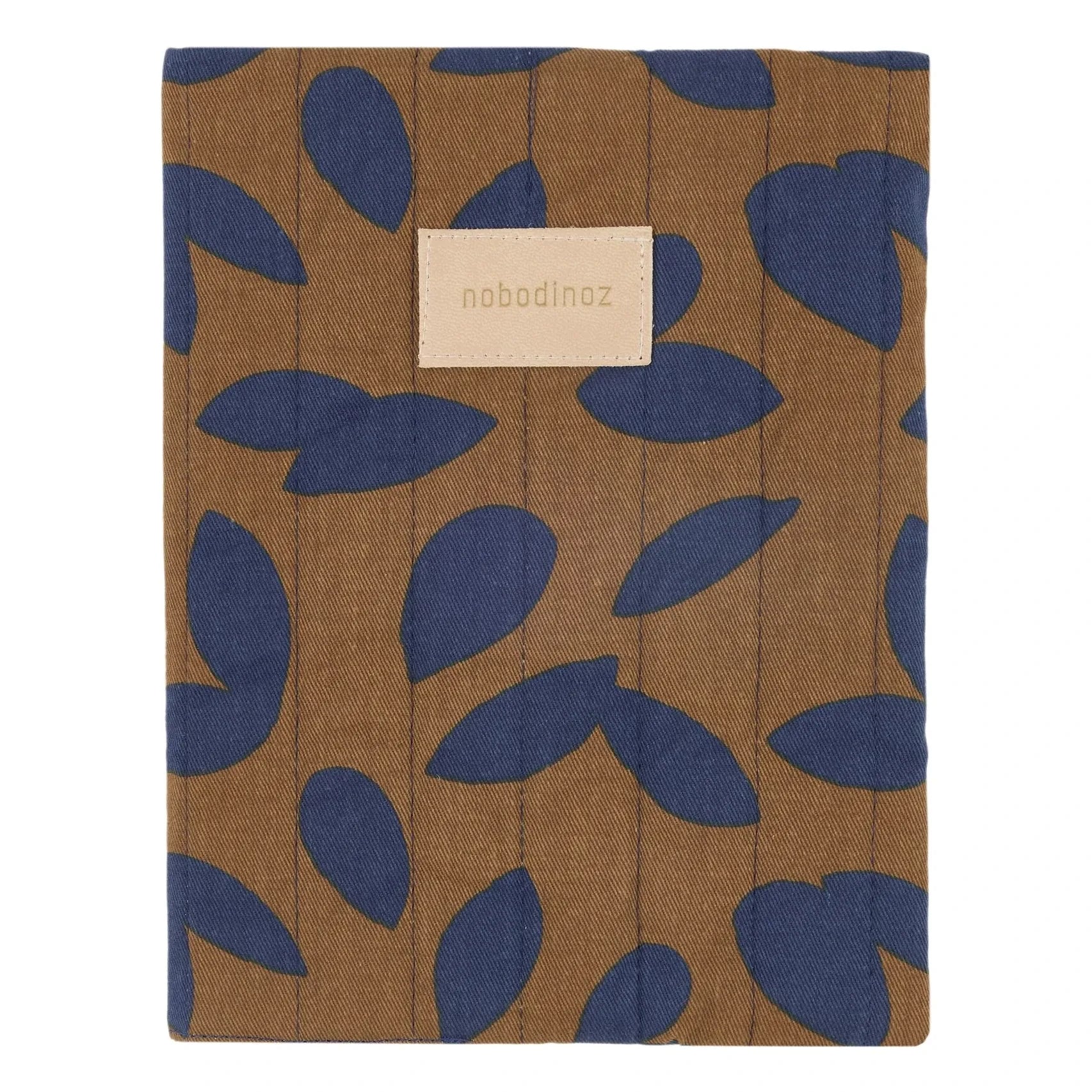 Nobodinoz - Hyde Park Blue Leaf Book Cover | Blue