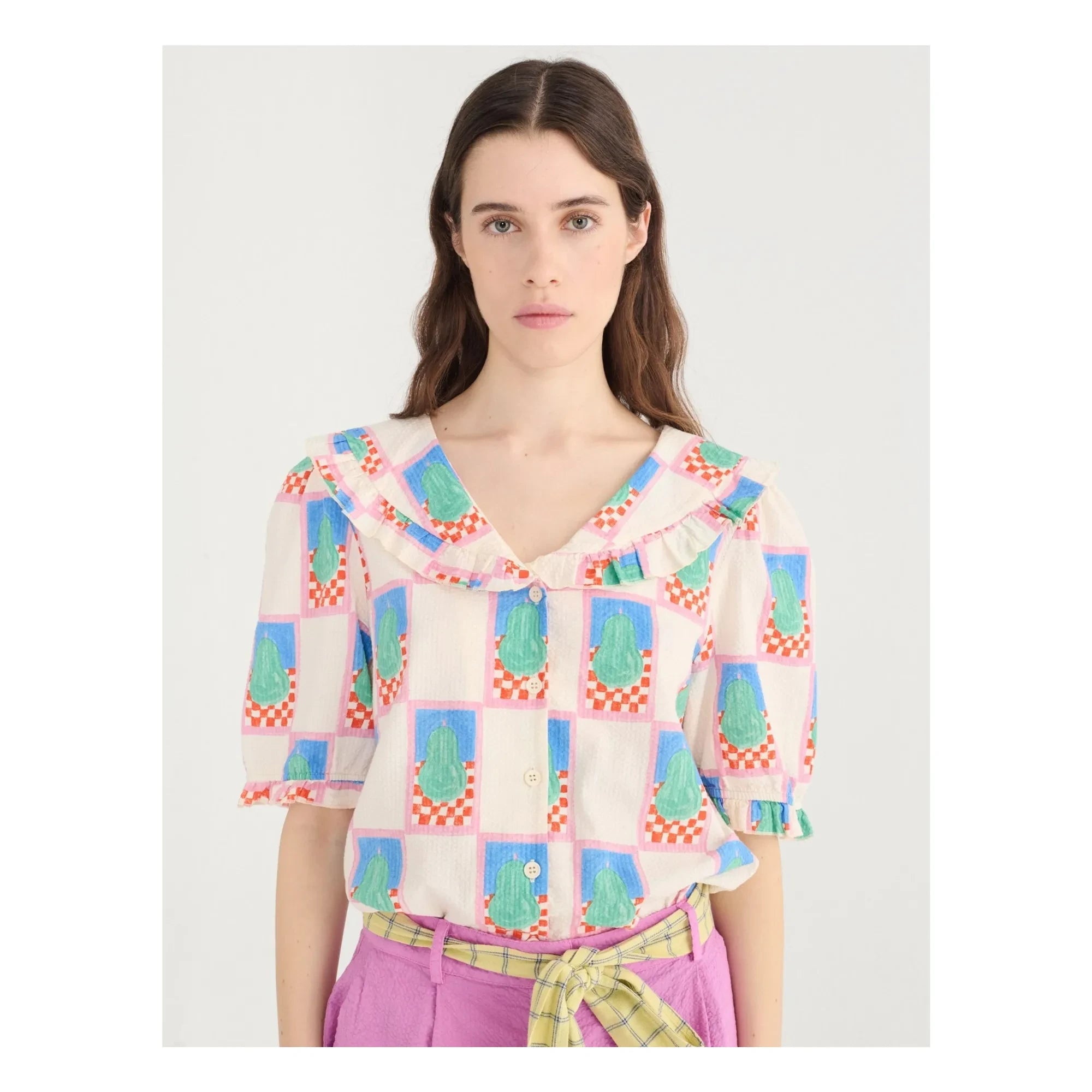 Bobo Choses - Pearl Cotton Shirt | Cream