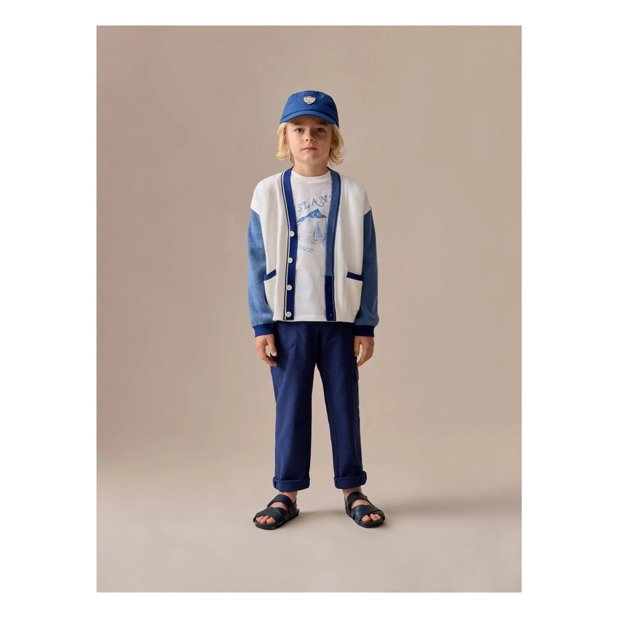 Bonpoint - Loris organic cotton cardigan | Ecru