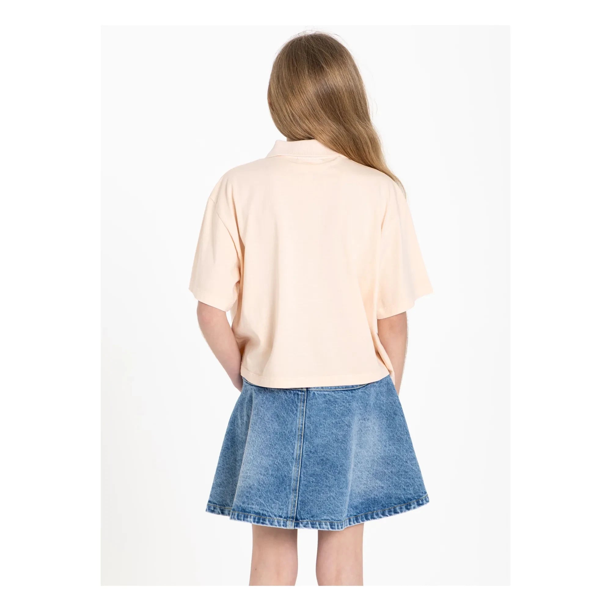 Finger in the nose - Bristol Organic Cotton Polo Shirt | Peach