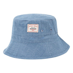 Bonpoint - Piob Chambray Organic Cotton Hat | Blue