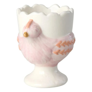 Rice - Ceramic Egg Container Chicken | Pink