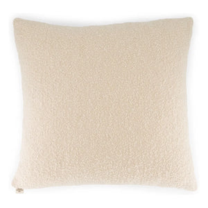 The Socialite Family - Carino kare yastık bouclette yünlü | Krem