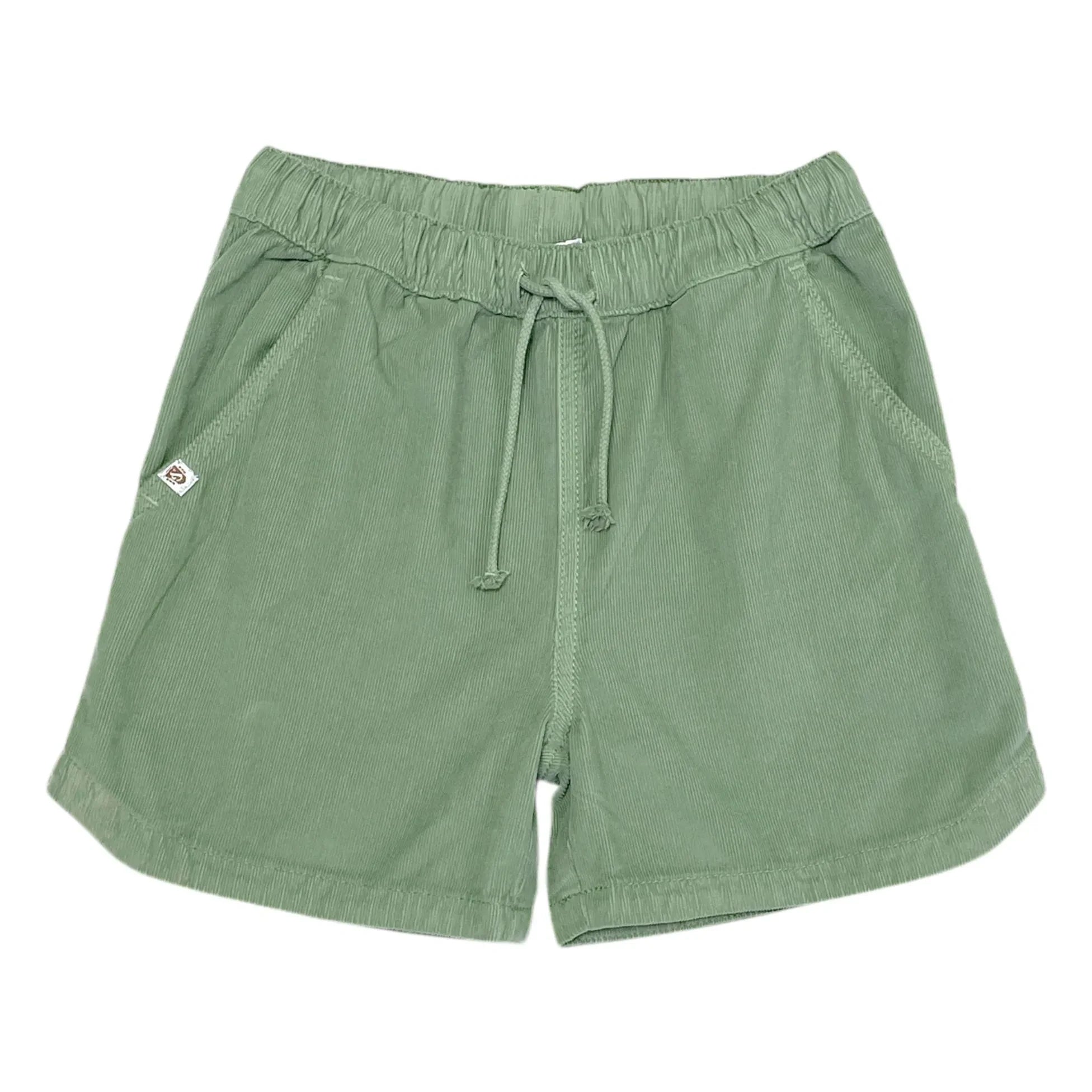 Sunchild - Hunter Velvet Shorts | Sage