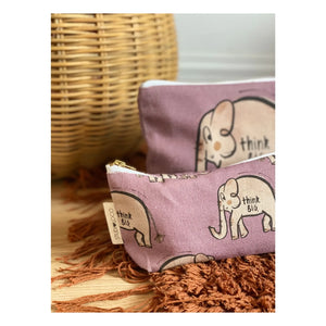 Studio Loco - Elephant Clutch Bag | Mauve