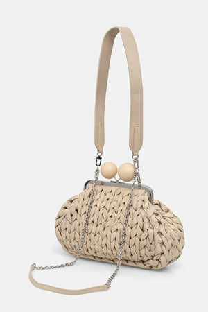 Weekend Max Mara kadın deri crossbody çanta ALIBERO