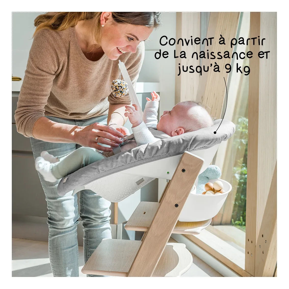 Stokke® - Tripp Trapp® Baby Seat Set | Gray