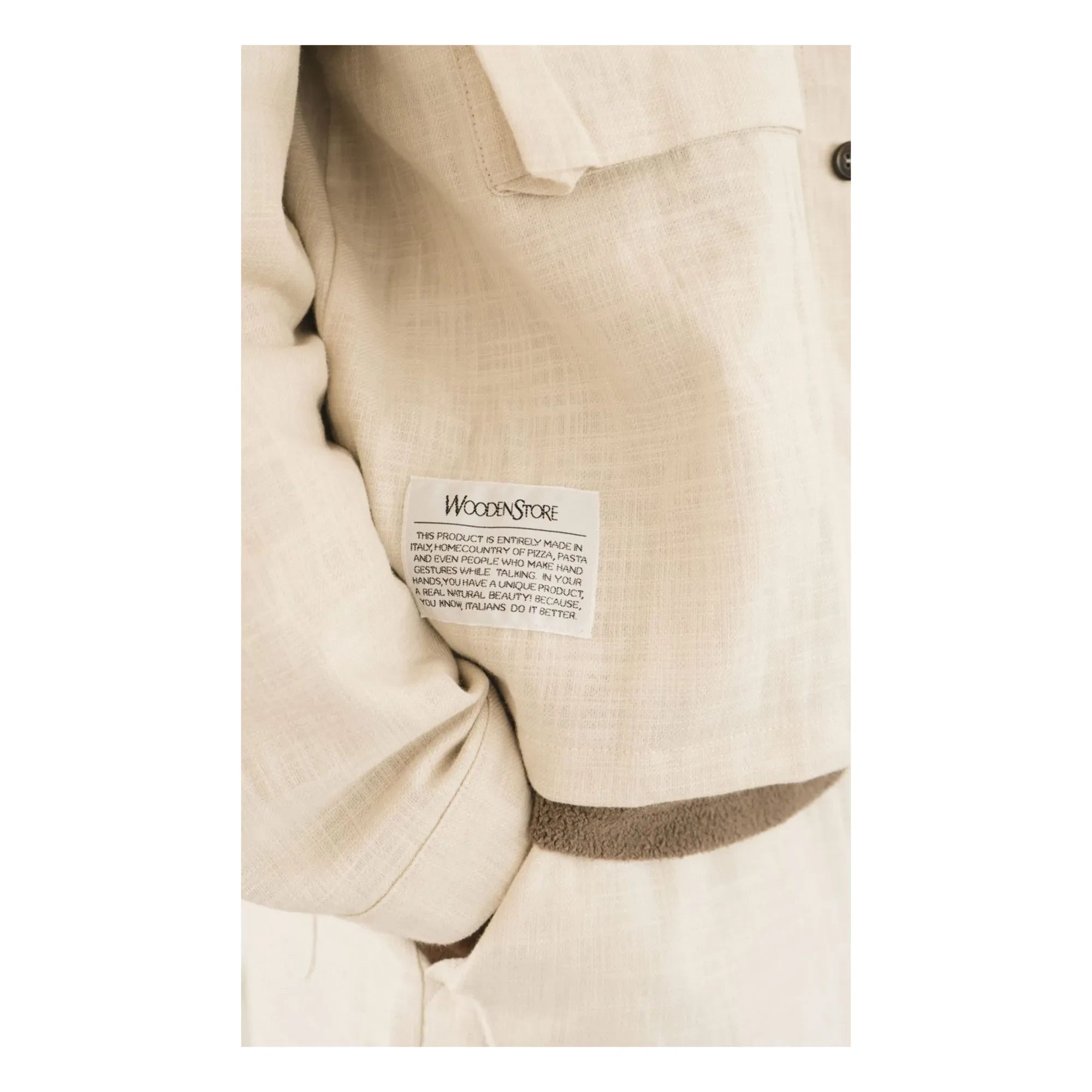 Wooden Store - Military Overshirt | Cream