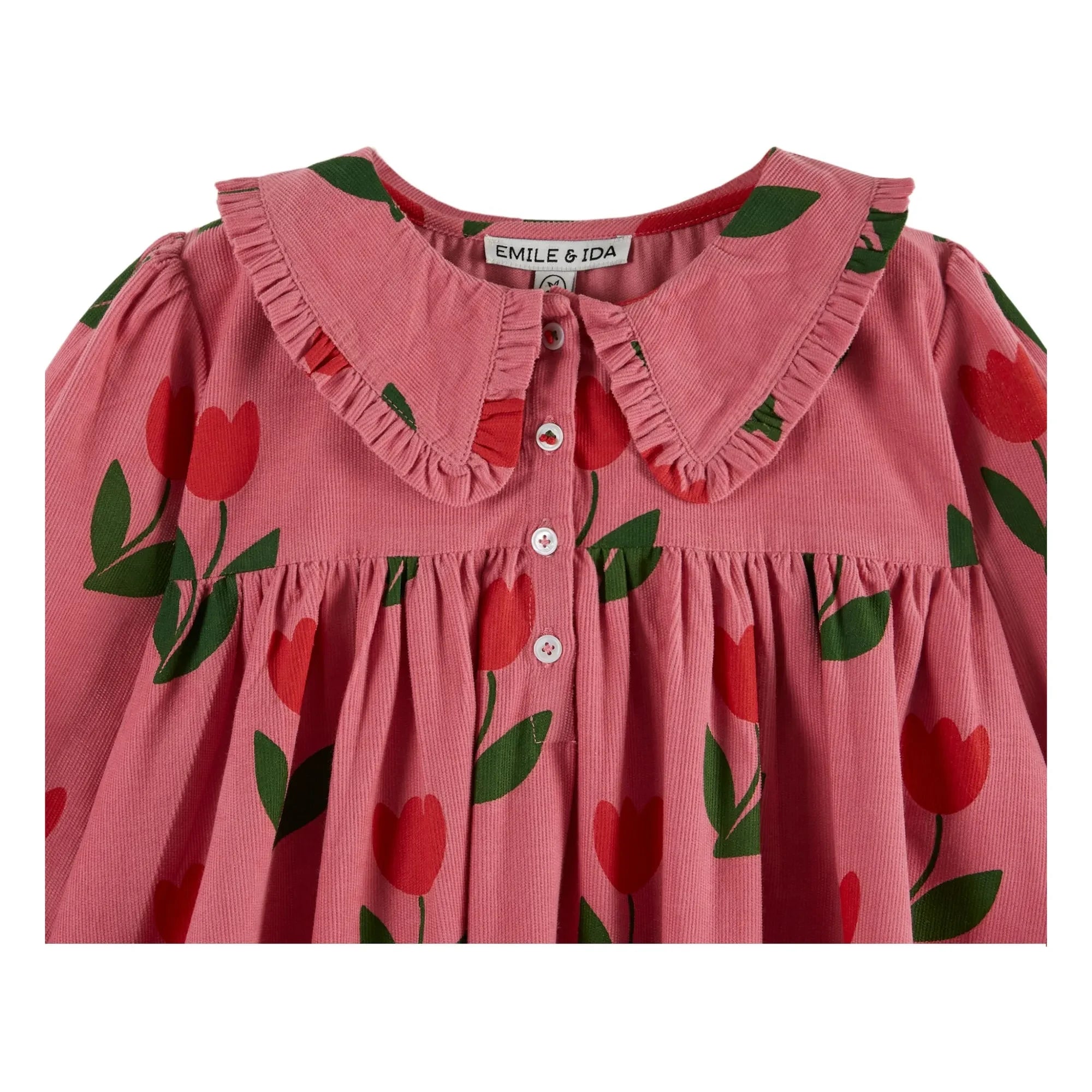 Emile et Ida - Ample Tulip Elbise | Pembe