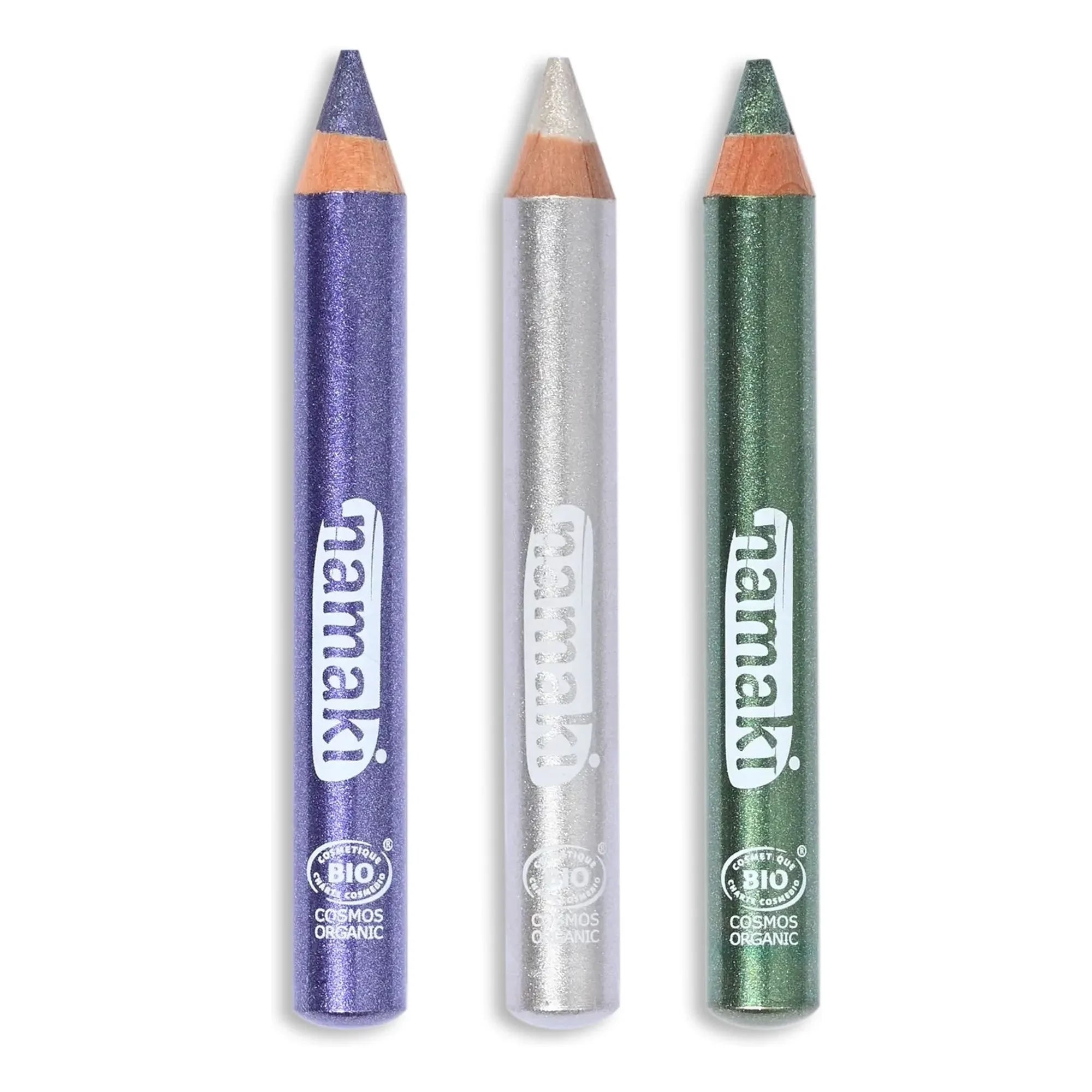 Namaki - Clair de Lune Glitter Pens - Set of 3 | Purple