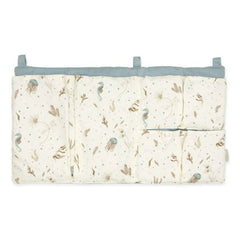 Cam Cam - Sea Garden Crib Pocket | Blue