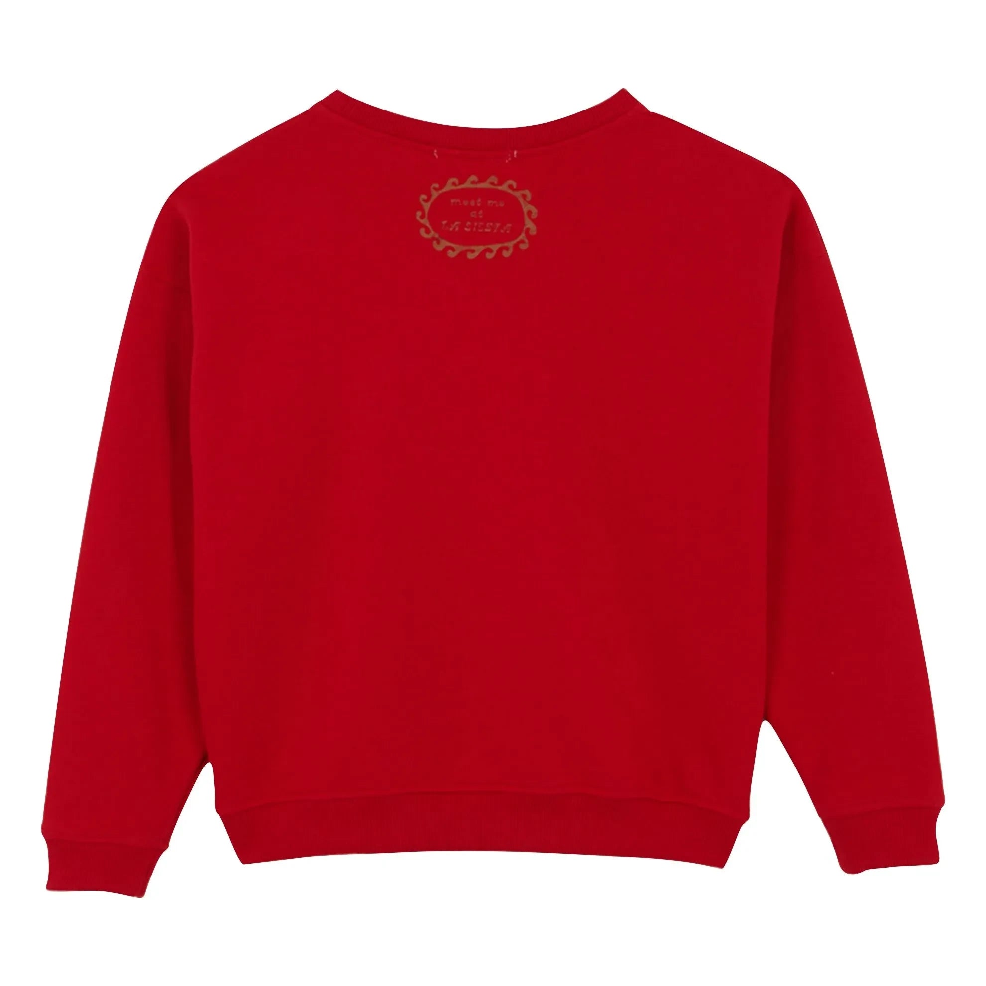 birinit - Chili Birinit organic cotton sweatshirt | Red