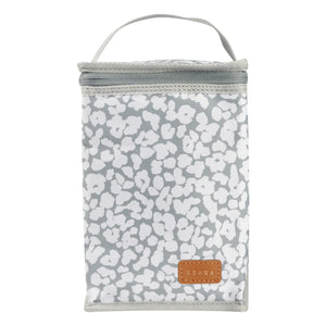 Béaba - Cherry Blossom Insulated Lunch Bag | Gray