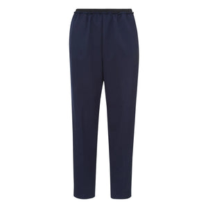 Pomandère - Elastic Wool Pants | Navy Blue