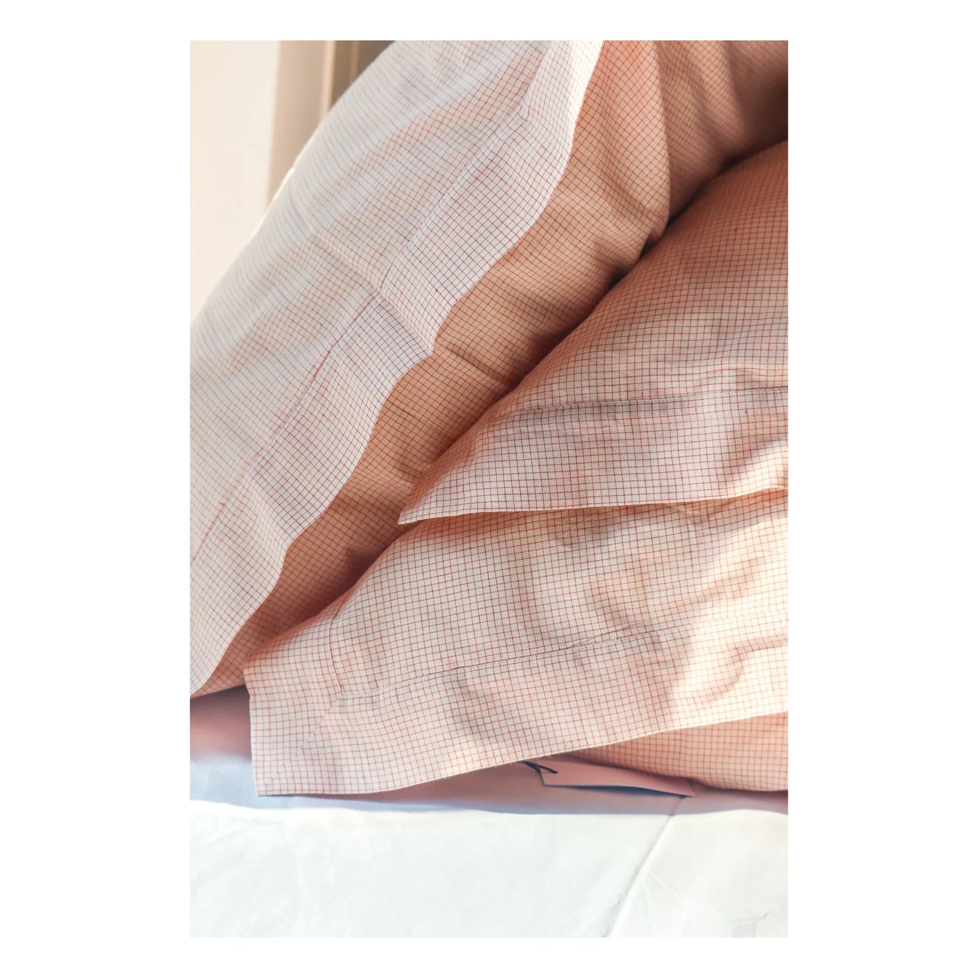 Scarlette Ateliers - Grace Handwoven Cotton Pillowcases - Set of 2 | Red