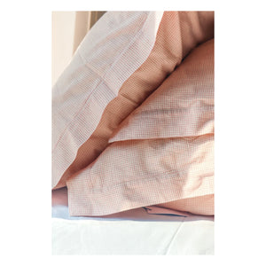 Scarlette Ateliers - Grace Handwoven Cotton Pillowcases - Set of 2 | Red