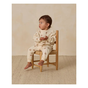 Quincy Mae - Organic Cotton Bear Sweatshirt | Ecru
