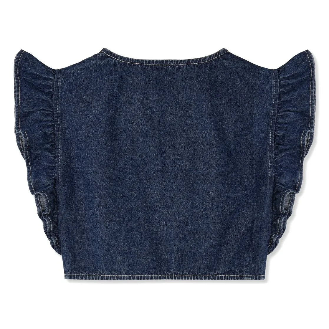 Fliink - Don Denim Kolsuz Ceket | Koyu Mavi